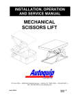 Mechanical Lift - Autoquip Corporation