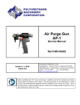 PMC AP-1 Service Manual - Canadian Urethane Spray Equipment