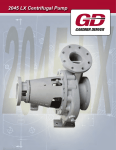 2045 LX Centrifugal Pump - QUINCIE Oilfield Products