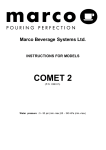 COMET 2 - Marco Beverage Systems