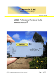 LC828 Professional Portable Radio- Module Manual©