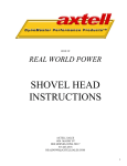 SHOVEL HEAD INSTRUCTIONS