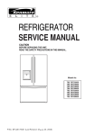 Service Manual - Appliance Factory Parts