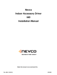 Model 9715 Installation Manual