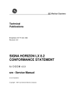 signa horizon lx 8.2 conformance statement