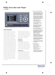 MTX100A MPEG Recorder and Player - AV-iQ