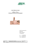 Quick Reference Guide OPTIC 3 - PTV on