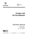 ProStar 325 Operation Manual