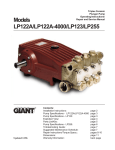 LP122A, LP123 and LP255 Pump Service Manual