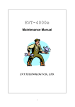 EVT 4000e service manual
