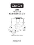 2008 Precedent Illustrated Parts List