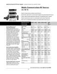 Agilent 66319B/D, 66321B/D Mobile Communications DC Sources