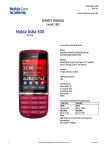 Nokia Asha 300 RM-781 - Service Manual Level 1&2. www.s