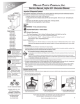 Service Manual, Alpha G3 - Decanter Brewer - Expert-CM