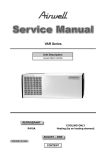 Service Manual VAR series=> brand Airwell