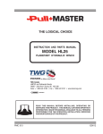 Model HL25 Service Manual