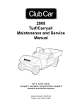 2008 Turf/Carryall Maintenance and Service Manual
