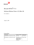 Brocade EFCM 9.7.4 Software Release Notes v2.0 (Rev B)