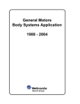 GM Body Systems Application 1988-2004 - ZR