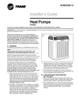 Installer`s Guide Heat Pumps