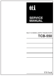 TCB-550 service manual(081002)