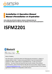 Please click here for the ISFM2201 owners manual (Rel.2.0)