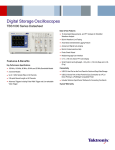 TBS1000 Series Oscilloscopes Datasheet