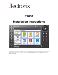 T7000 Installation Instructions