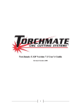 Torchmate CNC Plasma Manual - Jonathan Hils, Associate Professor