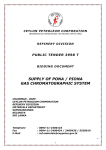 public tender 3998t - Ceylon Petroleum Corporation