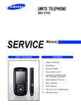 Samsung SGH-Z720 service manual