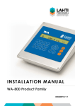 WA-800 Product Family Installation Manual