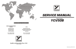 SERVICE MANUAL YCV50B