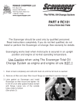 Scavenger EVO directions