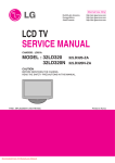 LG 26LH2000 Service Manual Tv User Guide Manual Operating