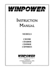 CD2500, CD4400E, CD5500E, CD5500ES Operators