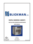 Blickman Warming Cabinet - Frank`s Hospital Workshop