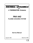 pak 44g plasma gouging system