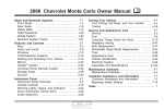 2006 Chevrolet Monte Carlo Owner Manual - Dealer e