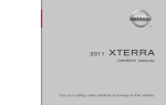 2011 Nissan Xterra Owner`s Manual