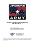 America`s Army Operation Manual for Conversion Kit Systems