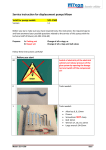 Service instruction for displacement pumps Mixon