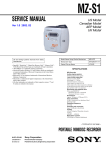 SERVICE MANUAL - MiniDisc Community Page