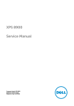 XPS 8900 Service Manual
