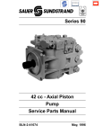 90 Series 42cc Pump Service Parts Manual
