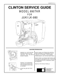Manual 890TKR