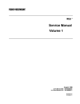 P1 Service Manual Vol ume 1