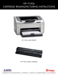 hp&reg; p1006 cartridge remanufacturing instructions