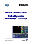 FB3000 II Series Instrument The Next Generation