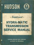 1952 - 53 Hydra-Matic Supplement Manual